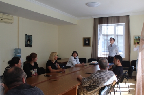 ENPARD III representatives conducted information meeting with Khulo LAG managing board